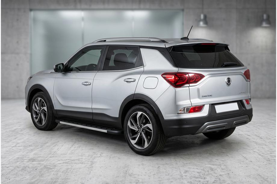 SsangYong Korando 2019– Sidosteg Duru (2 st, aluminium) Image