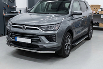 SsangYong Korando 2019– Sidosteg Maya V1 (2 st, aluminium) foto 1