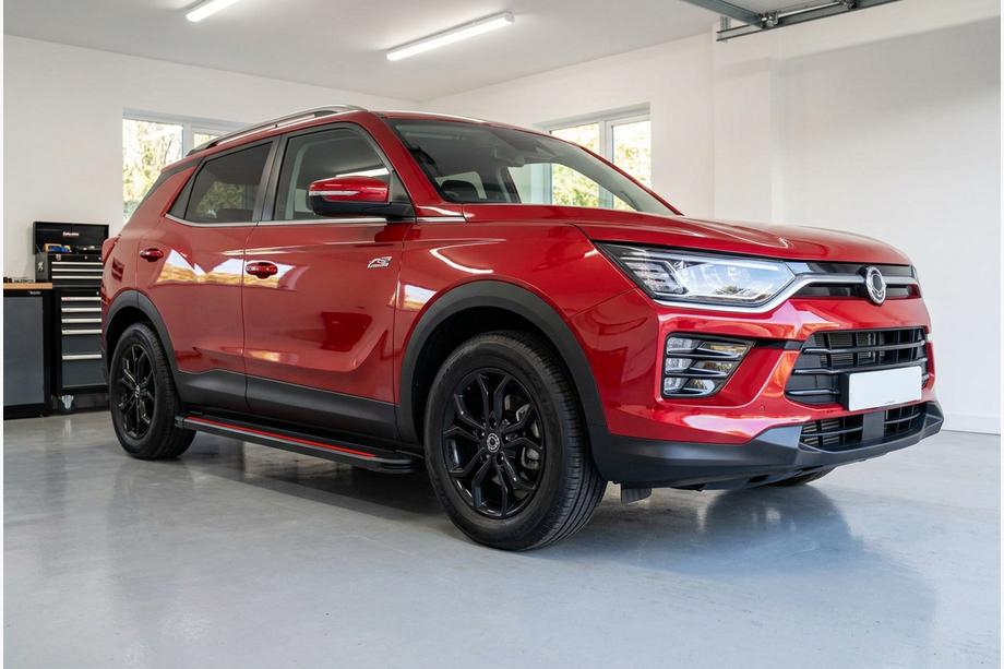 SsangYong Korando 2019– Sidosteg Maya Red (2 st, aluminium) Image