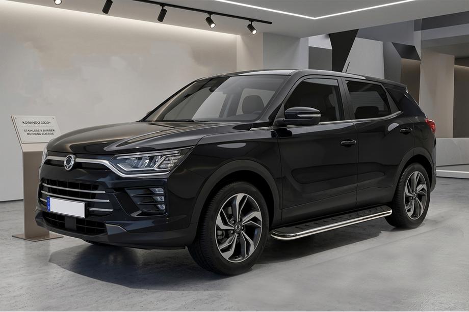 SsangYong Korando 2019– Sidosteg Maydos V1 (2 st, aluminium) Image