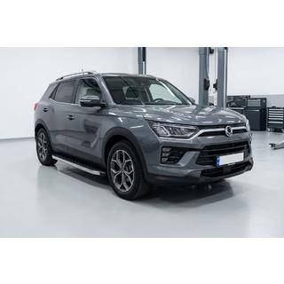 Sidosteg BlackLine (2 st, aluminium) foto 1