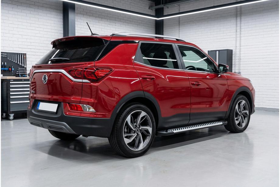 SsangYong Korando 2019– Sidosteg Line (2 st, aluminium) Image