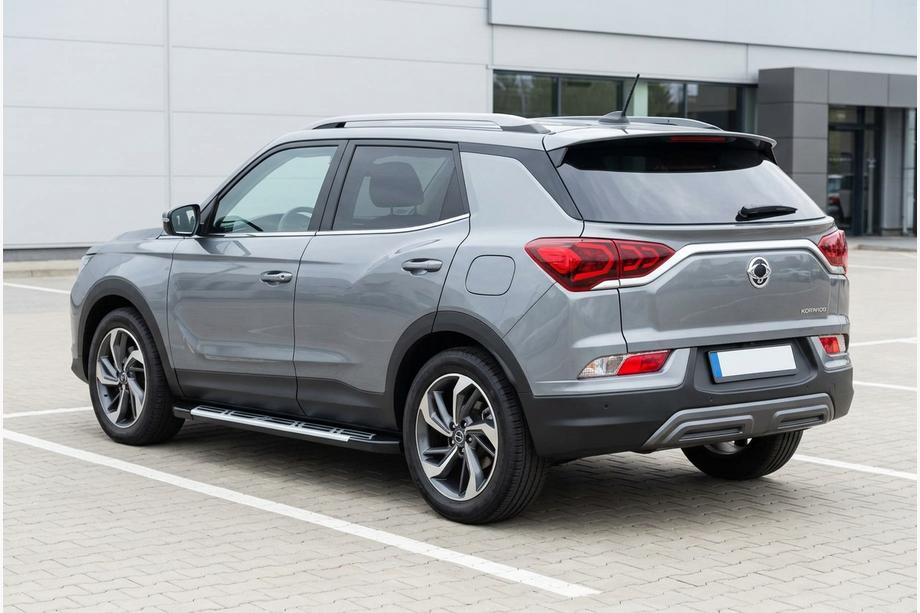 SsangYong Korando 2019– Sidosteg Sunrise (2 st, aluminium) Image