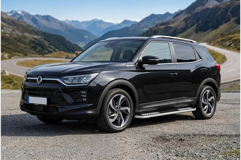 SsangYong Korando 2019– Sidosteg Tayga V2 (2 st, aluminium) Image