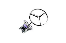 Mercedes S-class W140 1991–1998 Emblem med riktkors (med text) foto 4