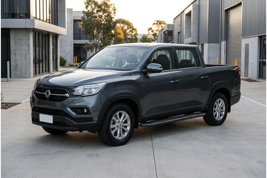 SsangYong Musso II 2018– Sidosteg Bosphore Black (2 st, aluminium) Image