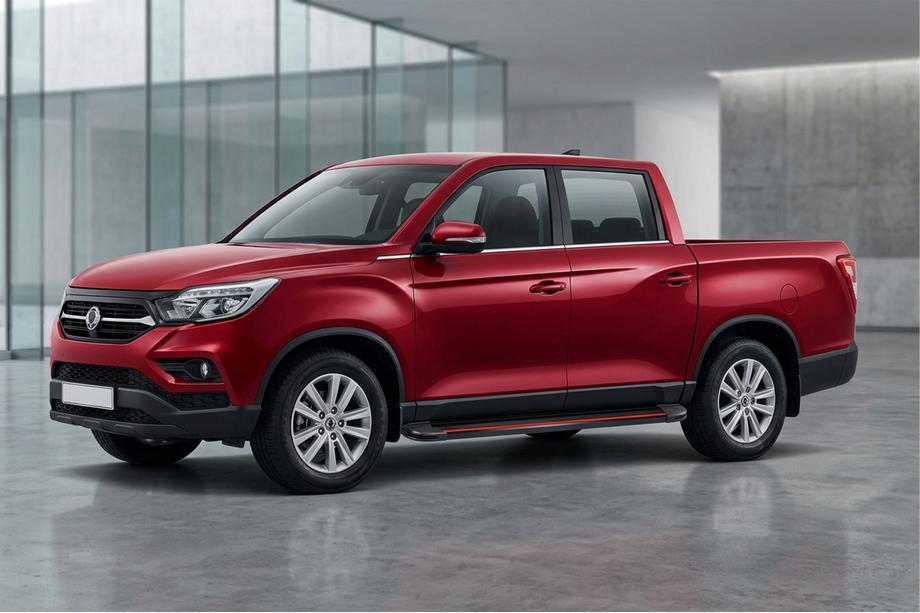 SsangYong Musso II 2018– Sidosteg Maya Red (2 st, aluminium) Image