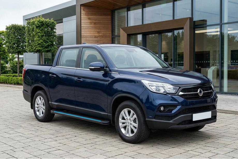 SsangYong Musso II 2018– Sidosteg Maya Blue (2 st, aluminium) Image