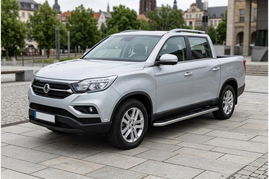 SsangYong Musso II 2018– Sidosteg Maydos V1 (2 st, aluminium) Image
