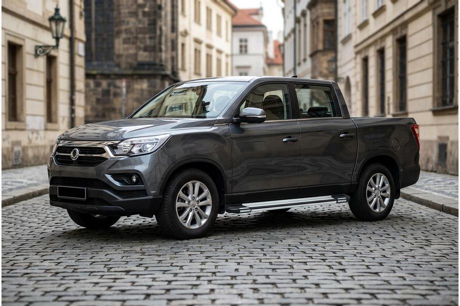 SsangYong Musso II 2018– Sidosteg Rainbow (2 st, aluminium) Image