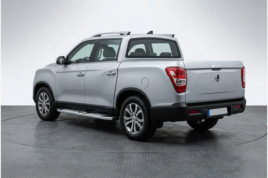 SsangYong Musso II 2018– Mevsim Grey sidosteg (2 st, aluminium) Image