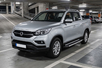 SsangYong Musso II 2018– Sidosteg RedLine (2 st, aluminium) foto 1