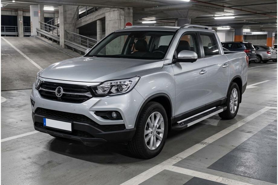 SsangYong Musso II 2018– Sidosteg RedLine (2 st, aluminium) Image