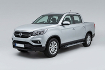 SsangYong Musso II 2018– Sidosteg Sunrise (2 st, aluminium) foto 1