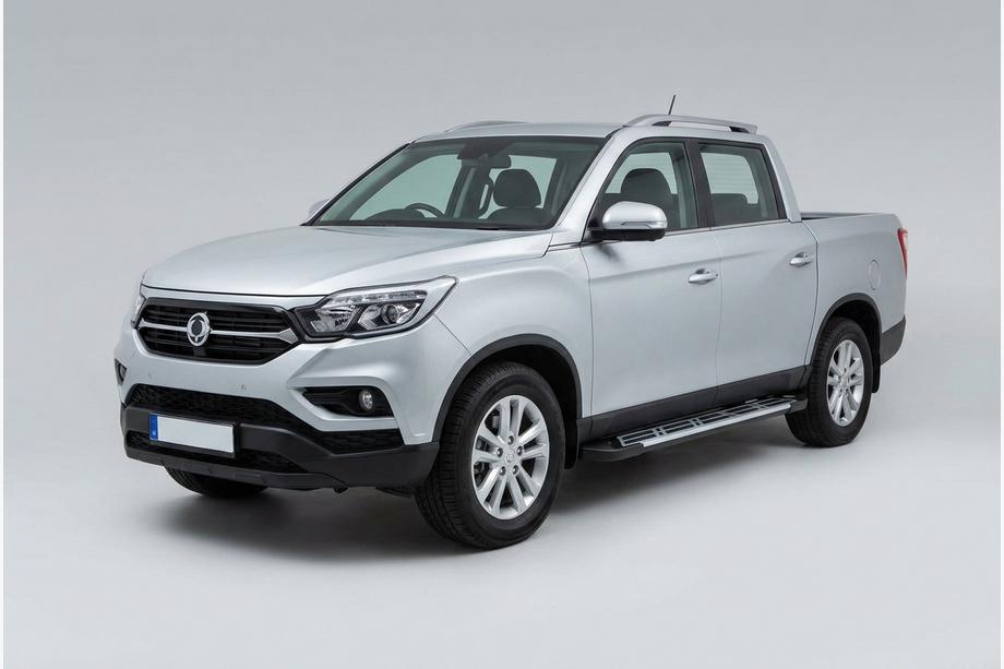SsangYong Musso II 2018– Sidosteg Sunrise (2 st, aluminium) Image