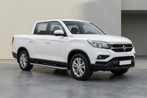 SsangYong Musso II 2018– Sidosteg Tayga Grey (2 st, aluminium) foto 1