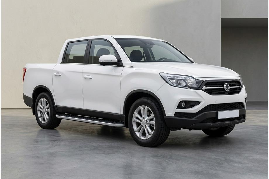 SsangYong Musso II 2018– Sidosteg Tayga Grey (2 st, aluminium) Image