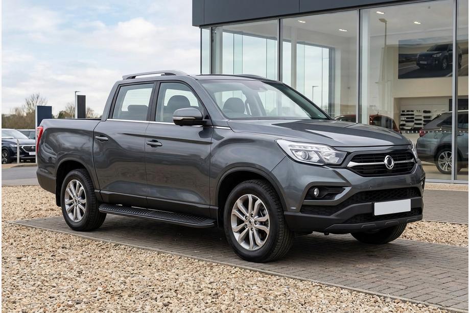 SsangYong Musso II 2018– Sidosteg Tayga Black (2 st, aluminium) Image