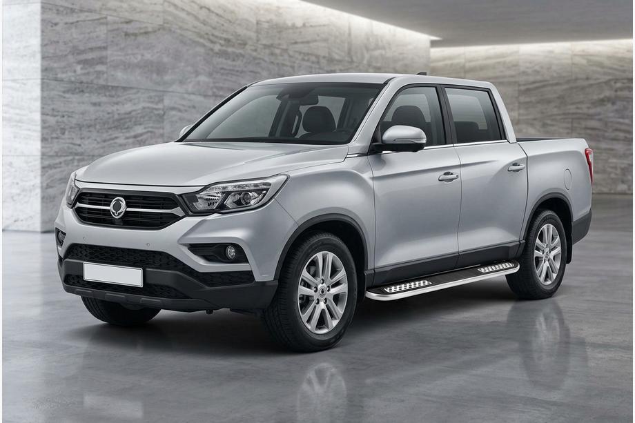 SsangYong Musso II 2018– Sidosteg Tayga V2 (2 st, aluminium) Image