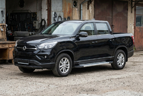 SsangYong Musso II 2018– Sidosteg Vision New Grey (2 st, aluminium) foto 1