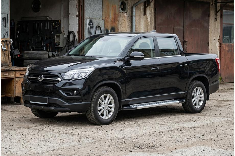 SsangYong Musso II 2018– Sidosteg Vision New Grey (2 st, aluminium) Image