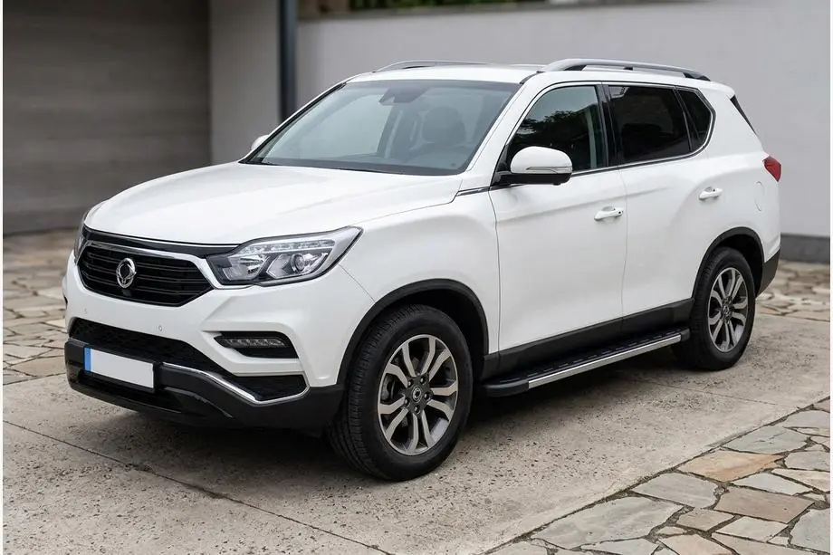 SsangYong Rexton II 2017– Sidosteg Duru (2 st, aluminium) Image
