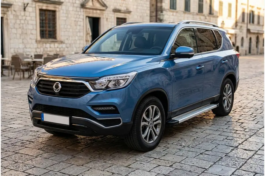 SsangYong Rexton II 2017– Sidosteg Maya V2 (2 st, aluminium) Image