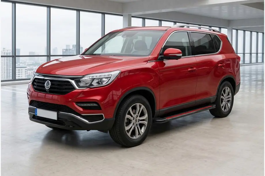 SsangYong Rexton II 2017– Sidosteg Maya Red (2 st, aluminium) Image