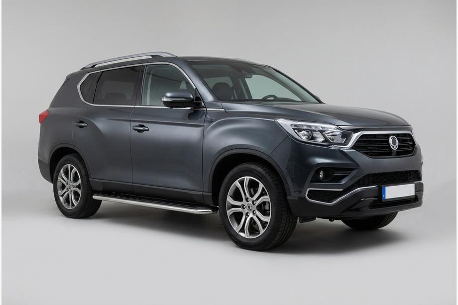 SsangYong Rexton II 2017– Sidosteg Maydos V1 (2 st, aluminium) Image