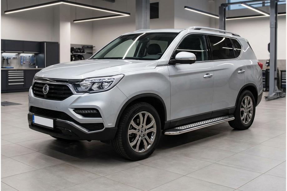 SsangYong Rexton II 2017– Sidosteg Maydos V2 (2 st, aluminium) Image