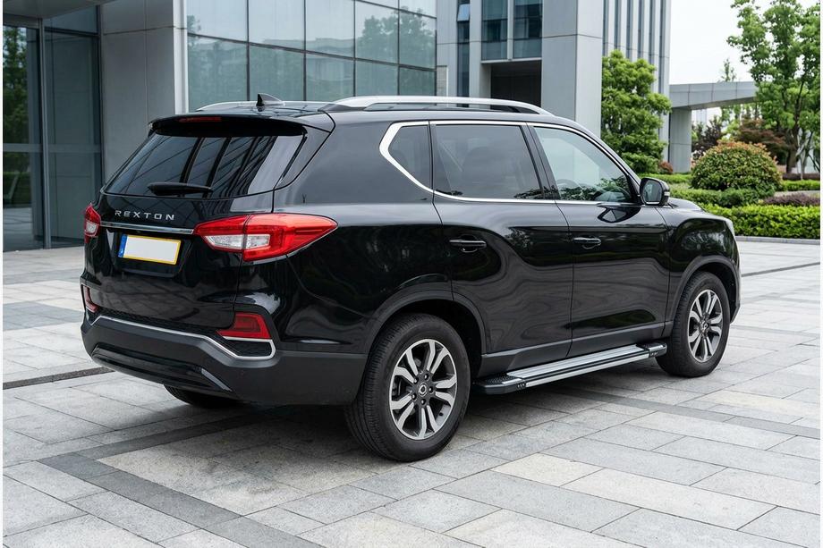 SsangYong Rexton II 2017– Sidosteg Rainbow (2 st, aluminium) Image
