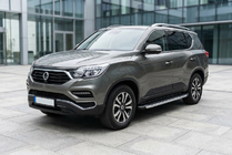SsangYong Rexton II 2017– Sidosteg Fullmond (2 st, aluminium) foto 1