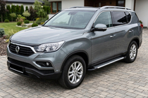 SsangYong Rexton II 2017– Sidosteg Line (2 st, aluminium) foto 1