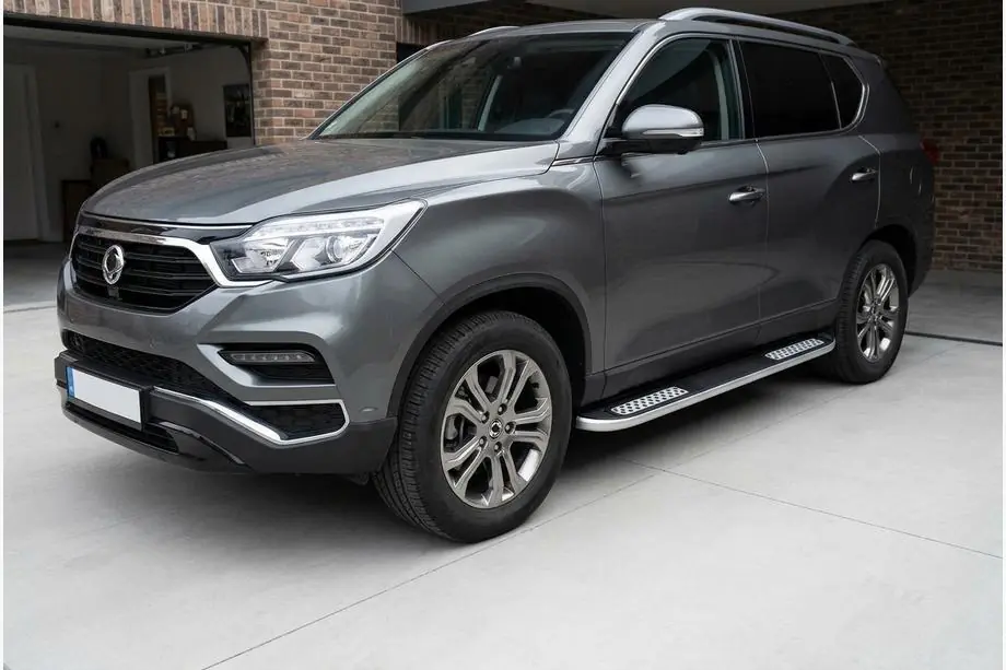SsangYong Rexton II 2017– Sidosteg Tayga V2 (2 st, aluminium) Image