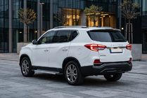 SsangYong Rexton II 2017– Sidosteg Vision New Grey (2 st, aluminium) foto 1