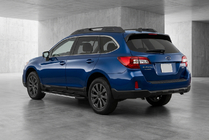 Subaru Outback 2014–2019 Sidotrösklar Bosphore Grey (2 st, aluminium) foto 1