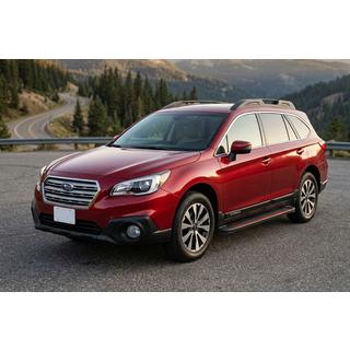Sidosteg Maya Red (2 st, aluminium) Subaru Outback 2014–2019 foto 1