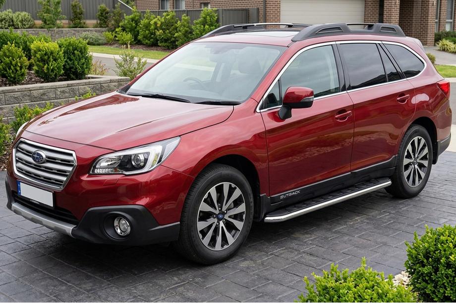 Subaru Outback 2014–2019 Sidosteg Maydos V1 (2 st, aluminium) Image