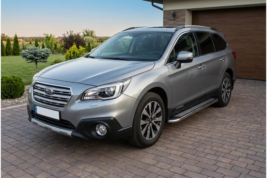 Subaru Outback 2014–2019 Sidosteg Maydos V2 (2 st, aluminium) Image