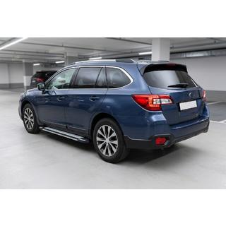 Sidosteg Rainbow (2 st, aluminium) Subaru Outback 2014–2019 foto 1