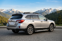 Subaru Outback 2014–2019 Mevsim Grey sidosteg (2 st, aluminium) foto 1