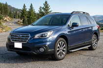 Subaru Outback 2014–2019 Sidosteg Fullmond (2 st, aluminium) foto 1