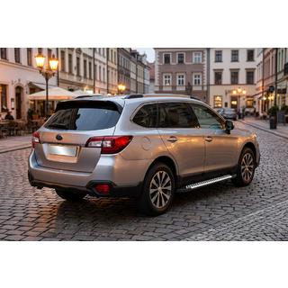 Sidosteg Line (2 st, aluminium) Subaru Outback 2014–2019 foto 1