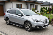 Subaru Outback 2014–2019 Sidosteg RedLine (2 st, aluminium) foto 1