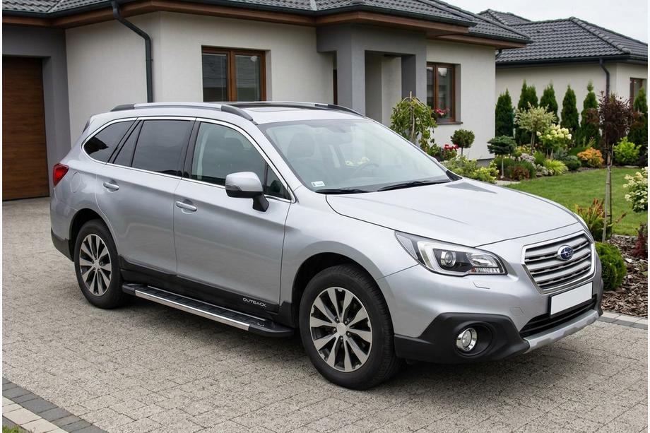 Subaru Outback 2014–2019 Sidosteg RedLine (2 st, aluminium) Image