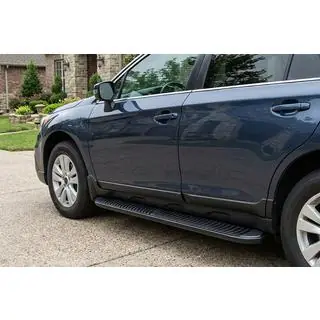 Sidosteg Tayga Black (2 st, aluminium) foto 1
