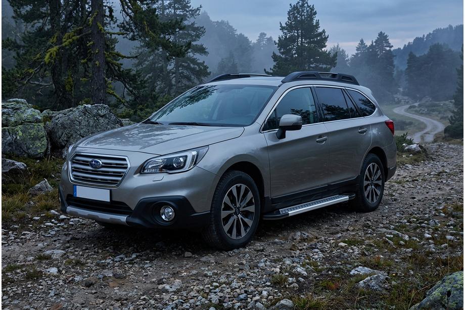 Subaru Outback 2014–2019 Sidosteg Vision New Grey (2 st, aluminium) Image