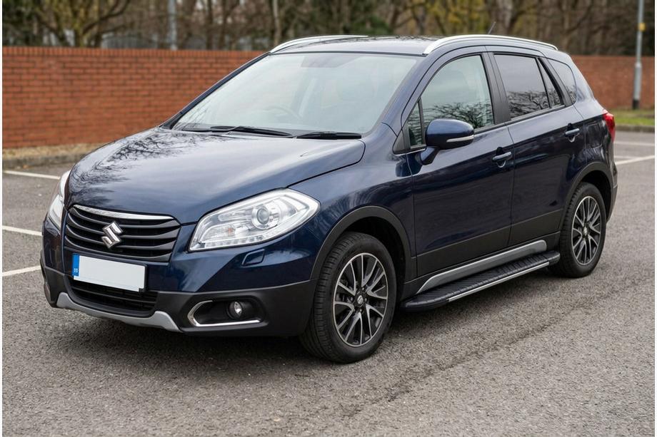 Suzuki SX4 S-Cross 2013–2016 Sidosteg Bosphorus Grey (2 st, aluminium) Image
