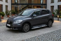 Suzuki SX4 S-Cross 2013–2016 Mevsim Grey sidosteg (2 st, aluminium) foto 1