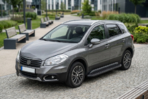 Suzuki SX4 S-Cross 2013–2016 Sidosteg Tayga Black (2 st, aluminium) foto 1